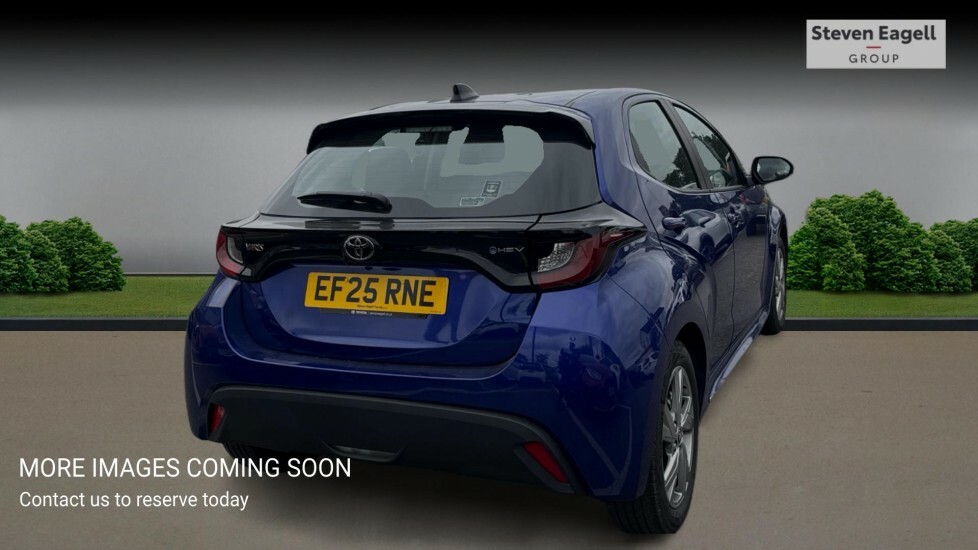 Toyota Yaris 1.5 Vvt-h Icon E-cvt Euro 6 Ss EF25RNE Blue #4