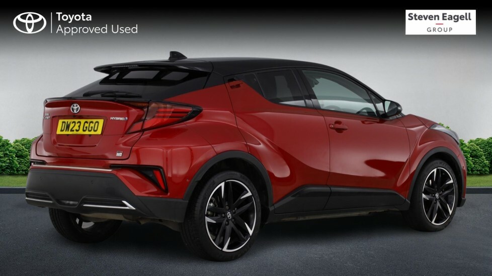 Toyota C-Hr 1.8 Vvt-h Gr Sport Suv Hybrid Cvt Euro Red #2