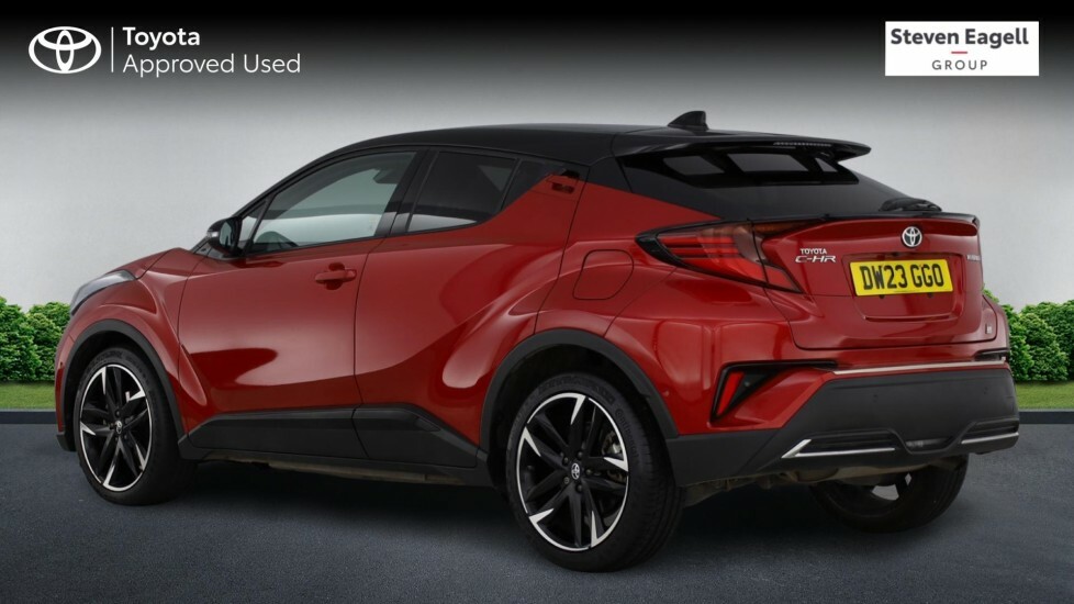 Toyota C-Hr 1.8 Vvt-h Gr Sport Suv Hybrid Cvt Euro Red #4