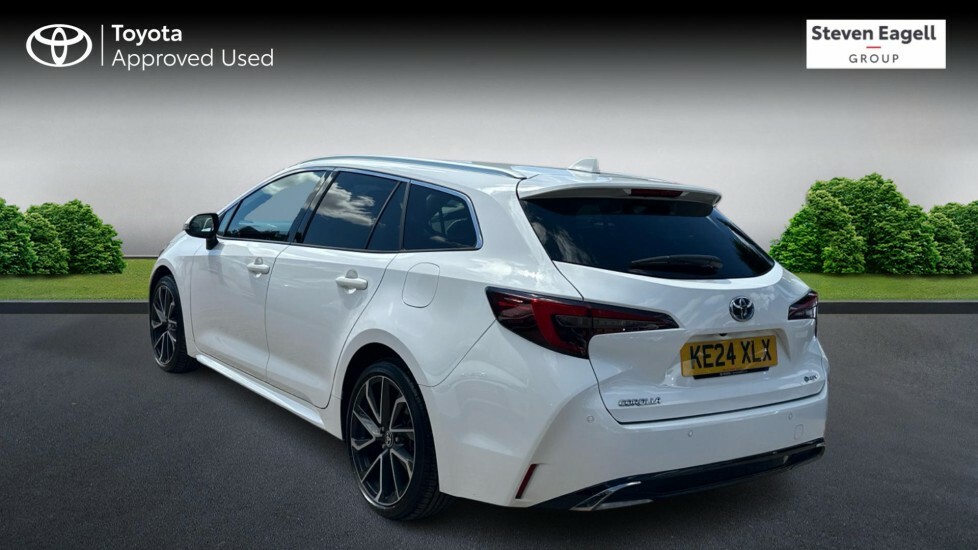 Toyota Corolla 1.8 Vvt-h Excel Touring Sports Cvt Euro 6 Ss White #4