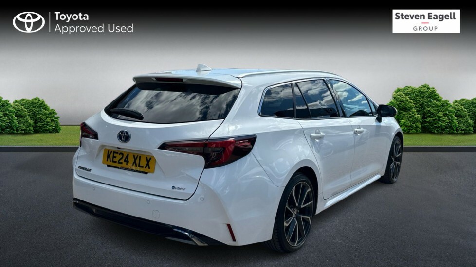 Toyota Corolla 1.8 Vvt-h Excel Touring Sports Cvt Euro 6 Ss White #2