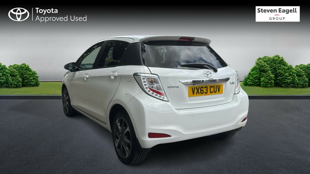 Toyota Yaris 1.33 Dual Vvt-i Trend Euro 5 White #4
