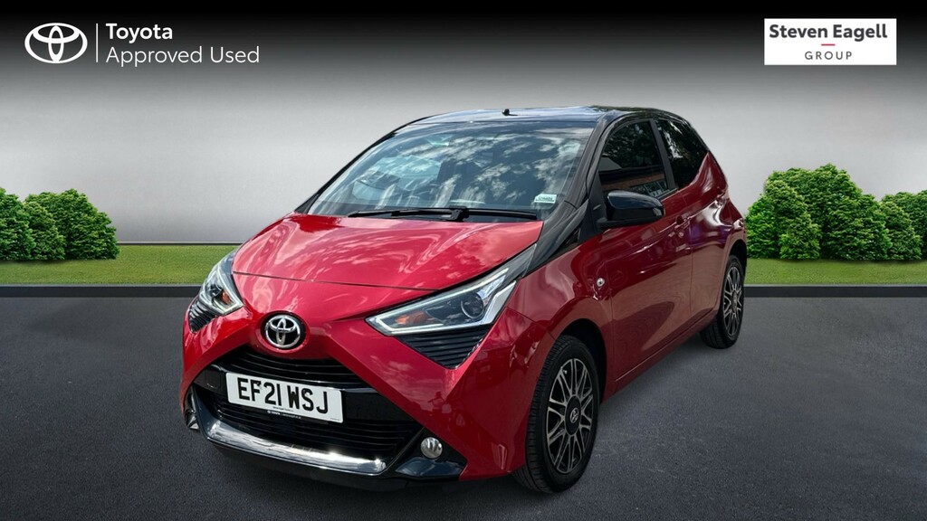 Toyota Aygo 1.0 Vvt-i X-clusiv X-shift Euro 6 Red #3
