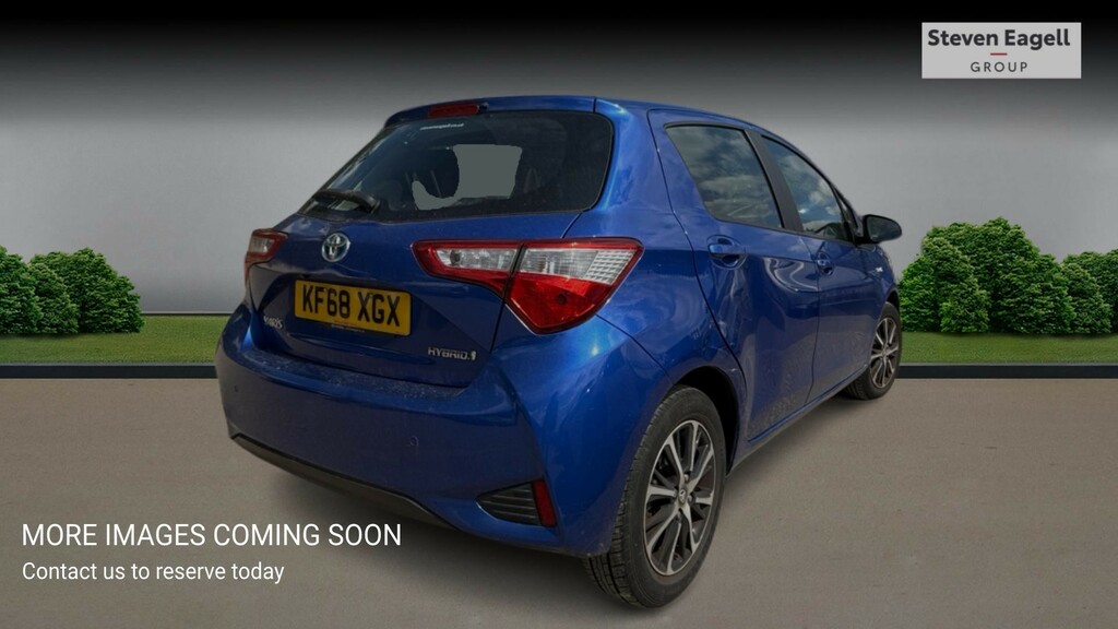 Toyota Yaris 1.5 Vvt-h Icon Tech E-cvt Euro 6 Ss KF68XGX Blue #2