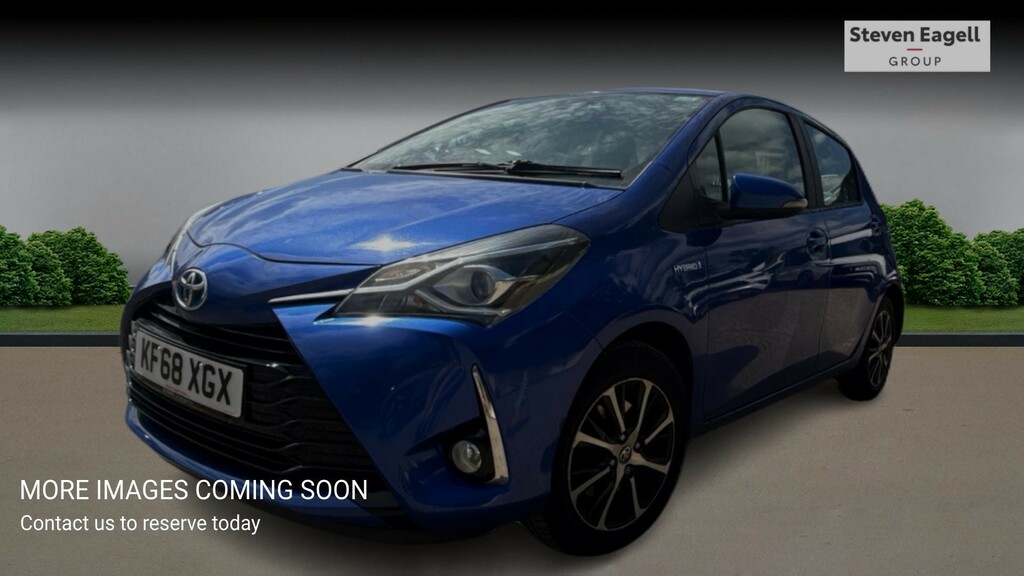 Toyota Yaris 1.5 Vvt-h Icon Tech E-cvt Euro 6 Ss KF68XGX Blue #3