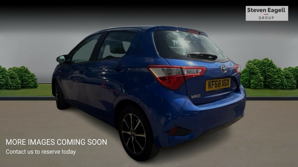 Toyota Yaris 1.5 Vvt-h Icon Tech E-cvt Euro 6 Ss KF68XGX Blue #4
