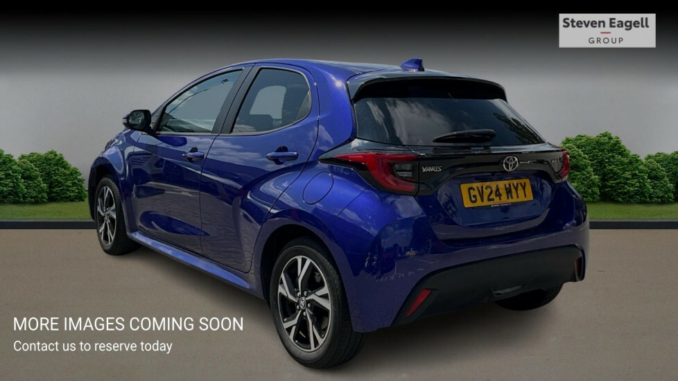Toyota Yaris 1.5 Vvt-h Design E-cvt Euro 6 Ss GV24WYY Blue #2