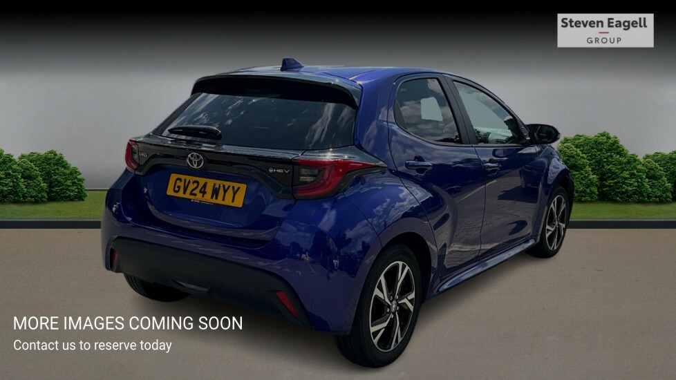 Toyota Yaris 1.5 Vvt-h Design E-cvt Euro 6 Ss GV24WYY Blue #4