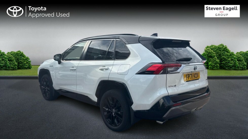Toyota Rav 4 2.5 Vvt-h Dynamic Cvt Euro 6 Ss White #4