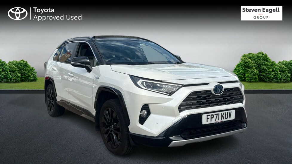 Toyota Rav 4 2.5 Vvt-h Dynamic Cvt Euro 6 Ss White