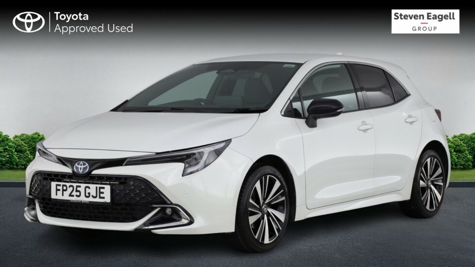 Toyota Corolla 1.8 Vvt-h Design Cvt Euro 6 Ss FP25GJE White #3