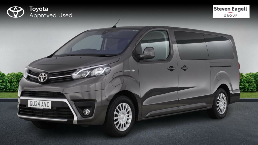 Toyota Proace Verso 50Kwh Shuttle Long Mpv Lwb 9 Seat Grey #3