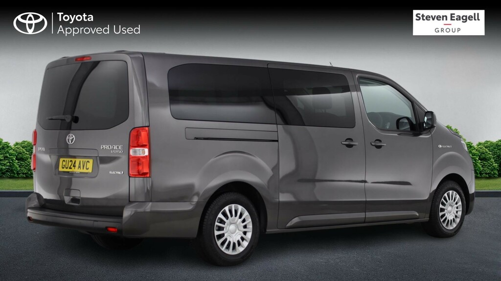 Toyota Proace Verso 50Kwh Shuttle Long Mpv Lwb 9 Seat Grey #2