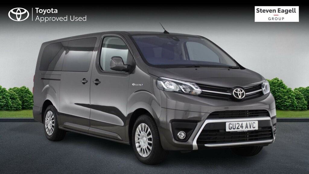 Toyota Proace Verso 50Kwh Shuttle Long Mpv Lwb 9 Seat Grey