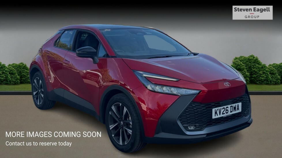 Toyota C-Hr 1.8 Vvt-h Design Cvt Euro 6 Ss Red