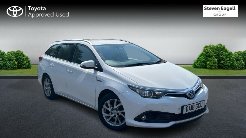 Toyota Auris 1.8 Vvt-h Icon Tech Touring Sports Cvt Euro 6 Ss White