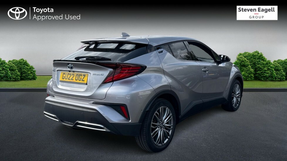 Toyota C-Hr 2.0 Vvt-h Excel Cvt Euro 6 Ss Silver #2