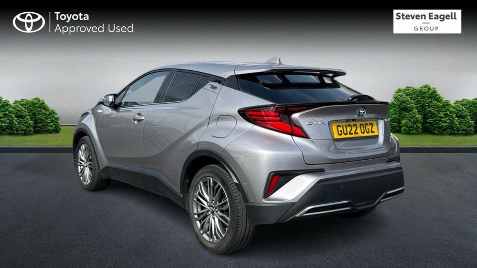 Toyota C-Hr 2.0 Vvt-h Excel Cvt Euro 6 Ss Silver #4