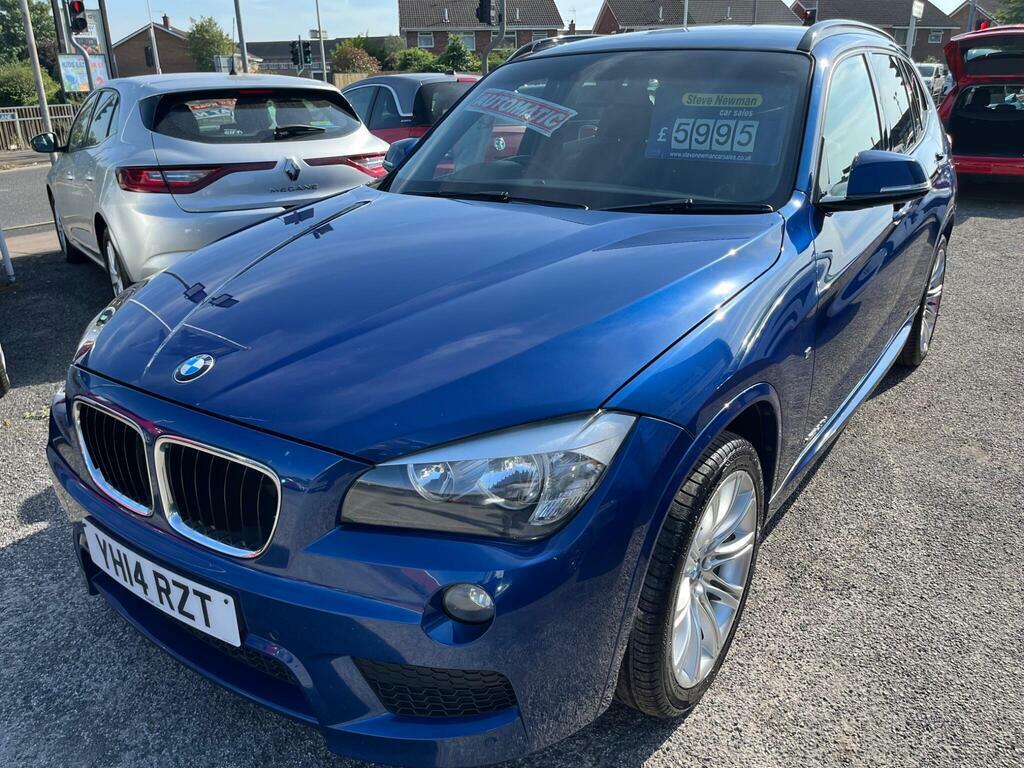 BMW X1 2.0 20D M Sport Xdrive Euro 5 S S YH14RZT Blue #3
