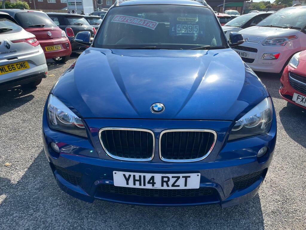BMW X1 2.0 20D M Sport Xdrive Euro 5 S S YH14RZT Blue #2