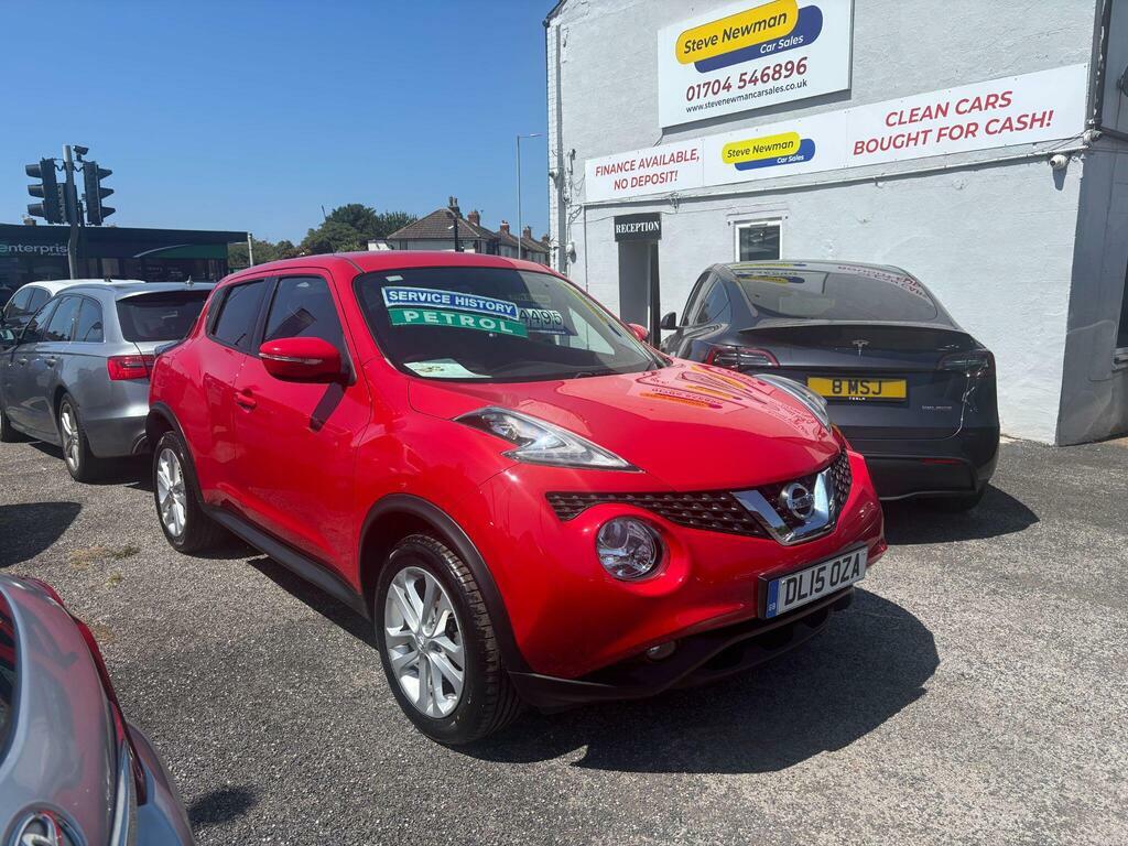 Nissan Juke 1.2 Dig-t Acenta Premium 6Spd Euro 5 S S Red