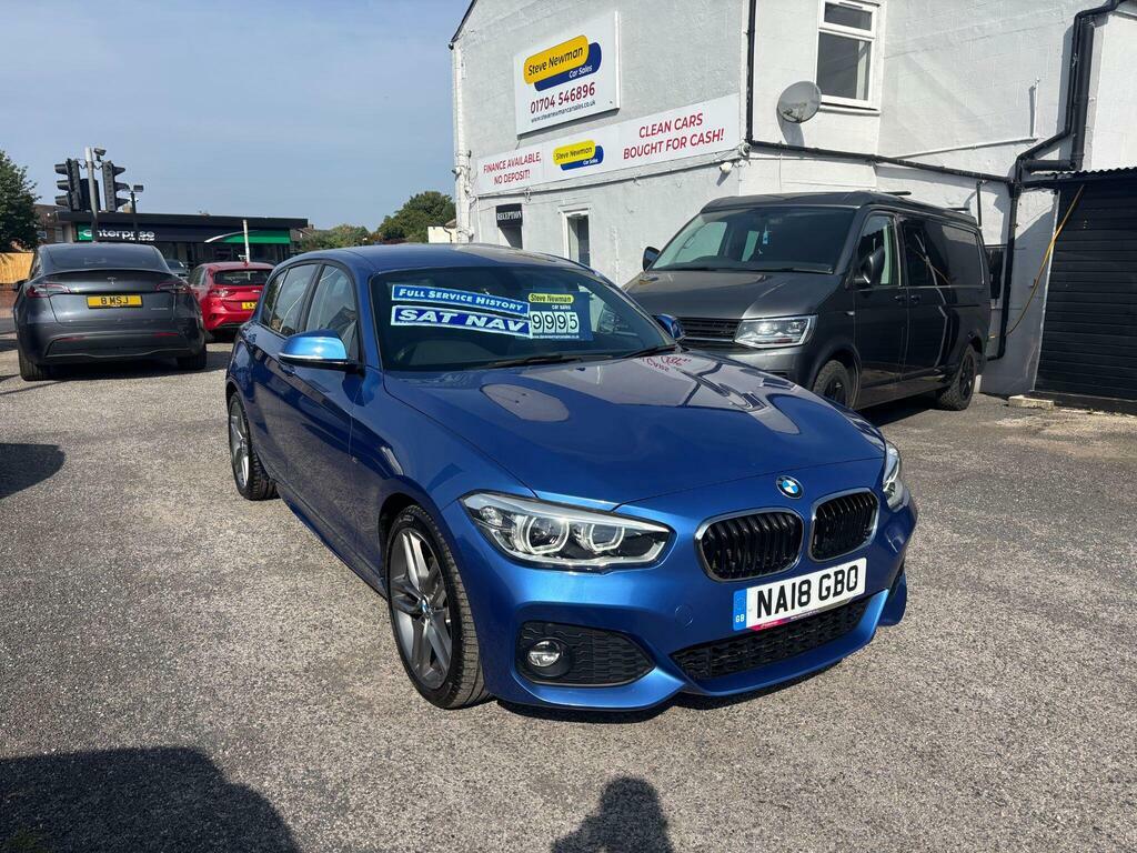 BMW 1 Series 2.0 118D M Sport Euro 6 S S Blue