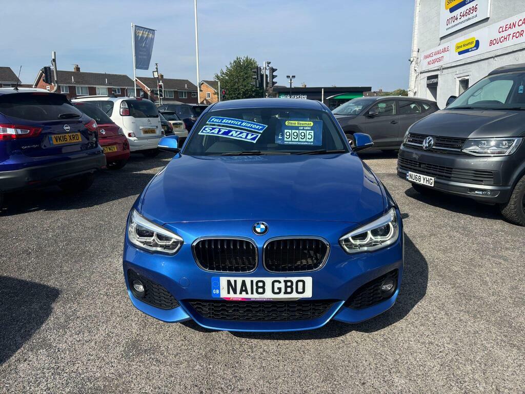 BMW 1 Series 2.0 118D M Sport Euro 6 S S NA18GBO Blue #2