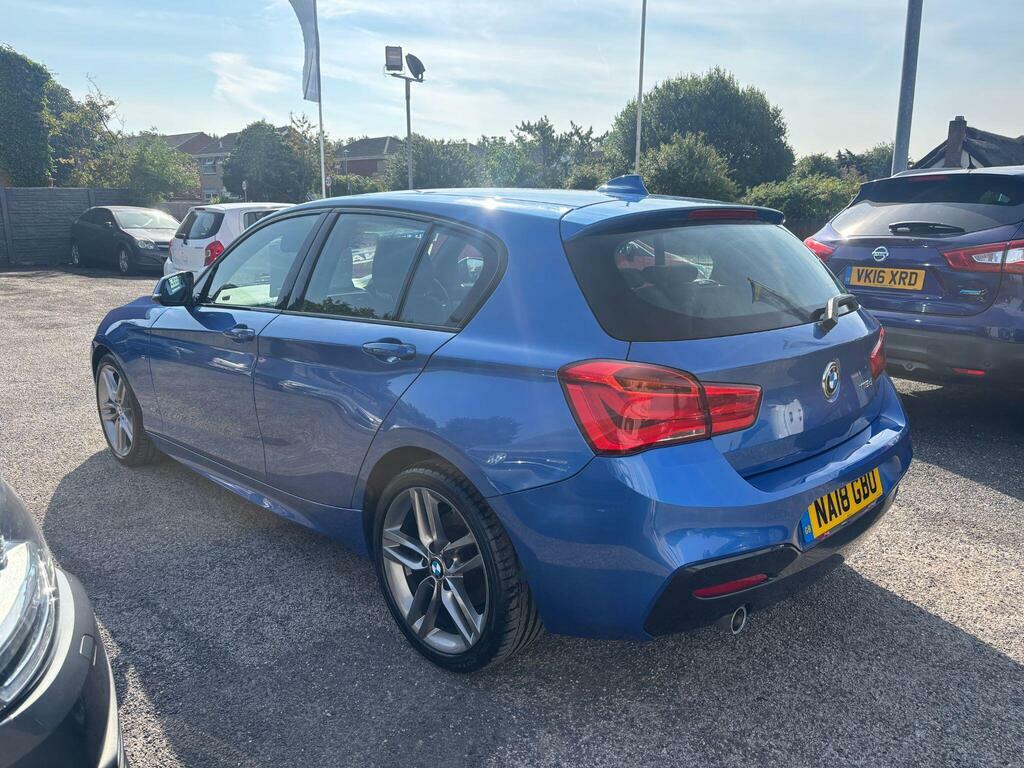 BMW 1 Series 2.0 118D M Sport Euro 6 S S NA18GBO Blue #4