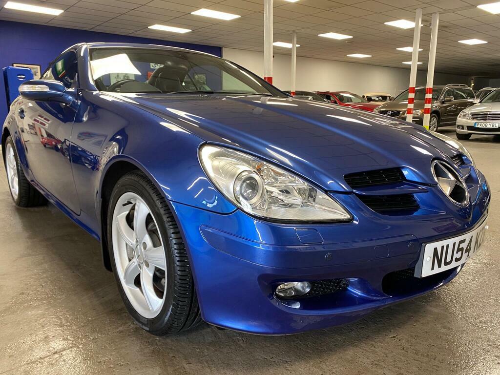 Mercedes-Benz SLK Convertible 1.8 Slk200k Tiptronic Euro 5 2004 Blue #15