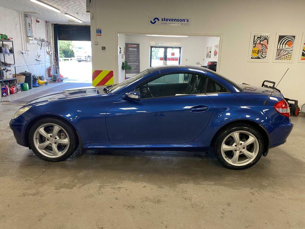 Mercedes-Benz SLK Convertible 1.8 Slk200k Tiptronic Euro 5 2004 Blue #7