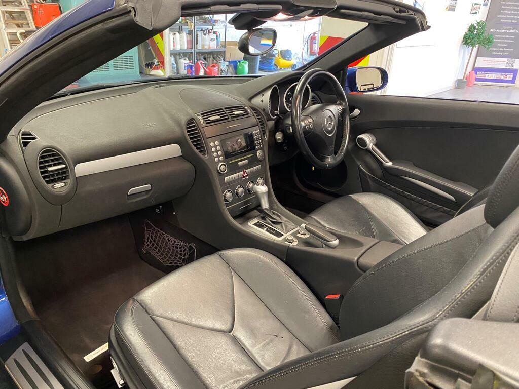 Mercedes-Benz SLK Convertible 1.8 Slk200k Tiptronic Euro 5 2004 Blue #38