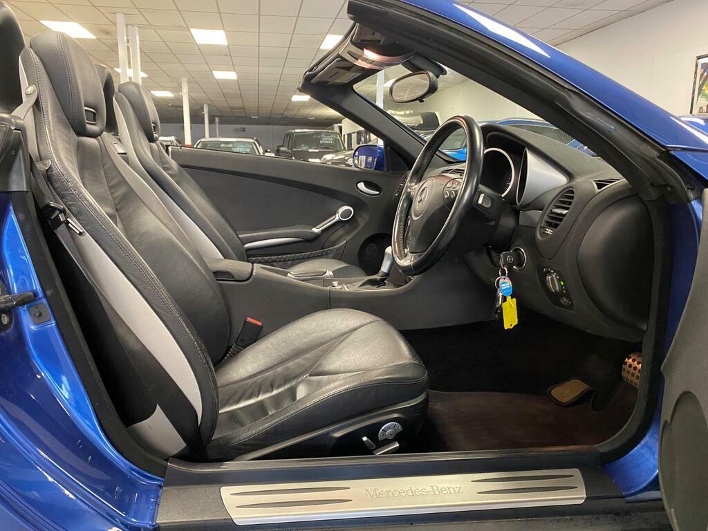 Mercedes-Benz SLK Convertible 1.8 Slk200k Tiptronic Euro 5 2004 Blue #24