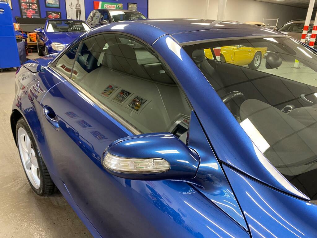 Mercedes-Benz SLK Convertible 1.8 Slk200k Tiptronic Euro 5 2004 Blue #14