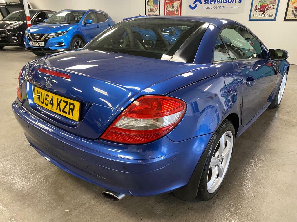Mercedes-Benz SLK Convertible 1.8 Slk200k Tiptronic Euro 5 2004 Blue #11