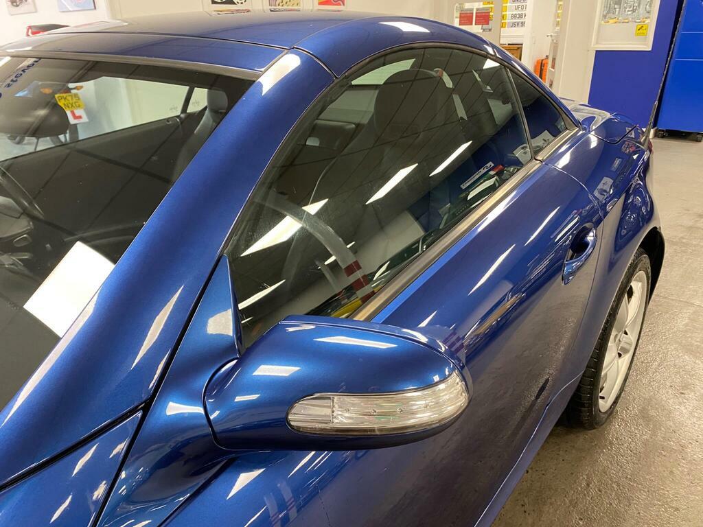 Mercedes-Benz SLK Convertible 1.8 Slk200k Tiptronic Euro 5 2004 Blue #17