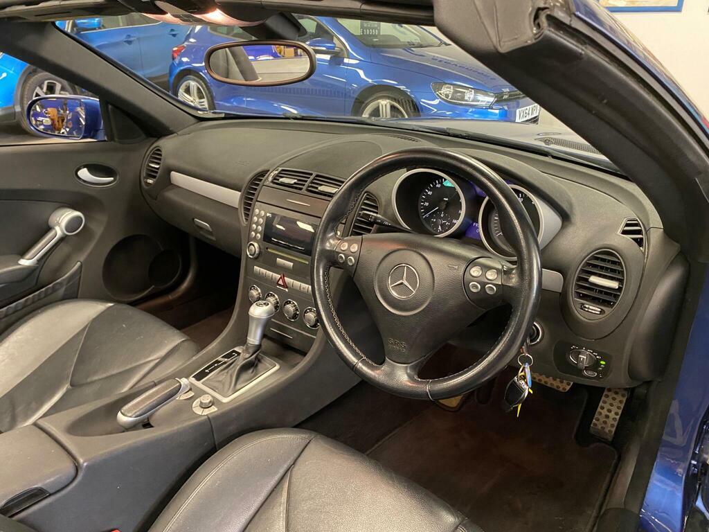 Mercedes-Benz SLK Convertible 1.8 Slk200k Tiptronic Euro 5 2004 Blue #25