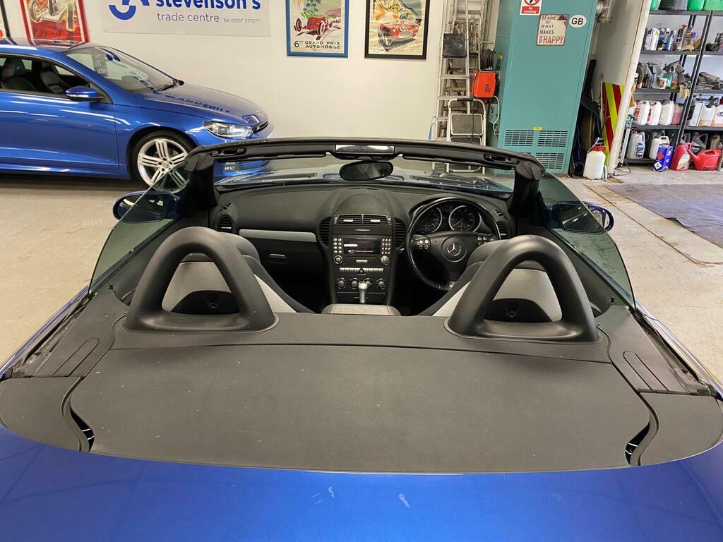Mercedes-Benz SLK Convertible 1.8 Slk200k Tiptronic Euro 5 2004 Blue #45