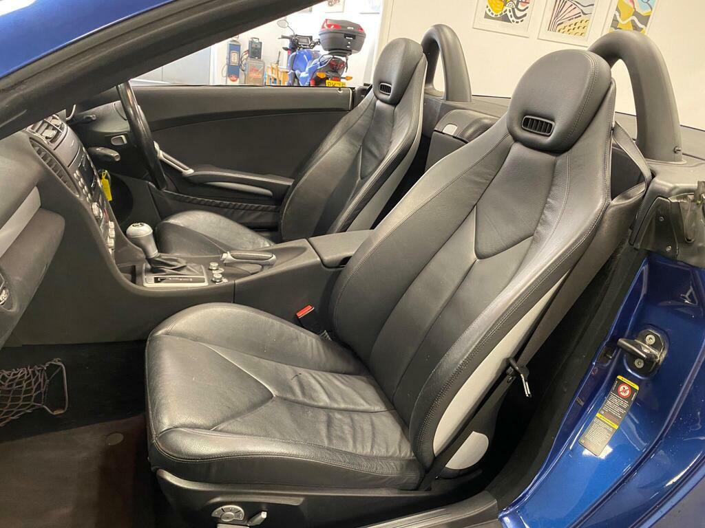 Mercedes-Benz SLK Convertible 1.8 Slk200k Tiptronic Euro 5 2004 Blue #37