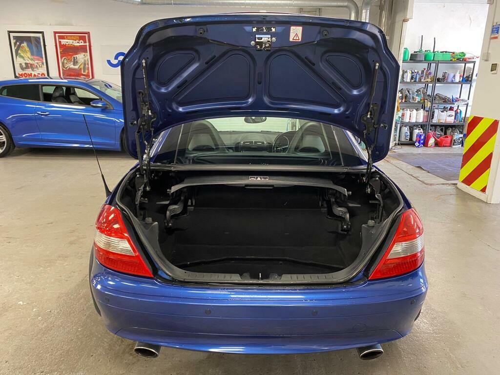 Mercedes-Benz SLK Convertible 1.8 Slk200k Tiptronic Euro 5 2004 Blue #20
