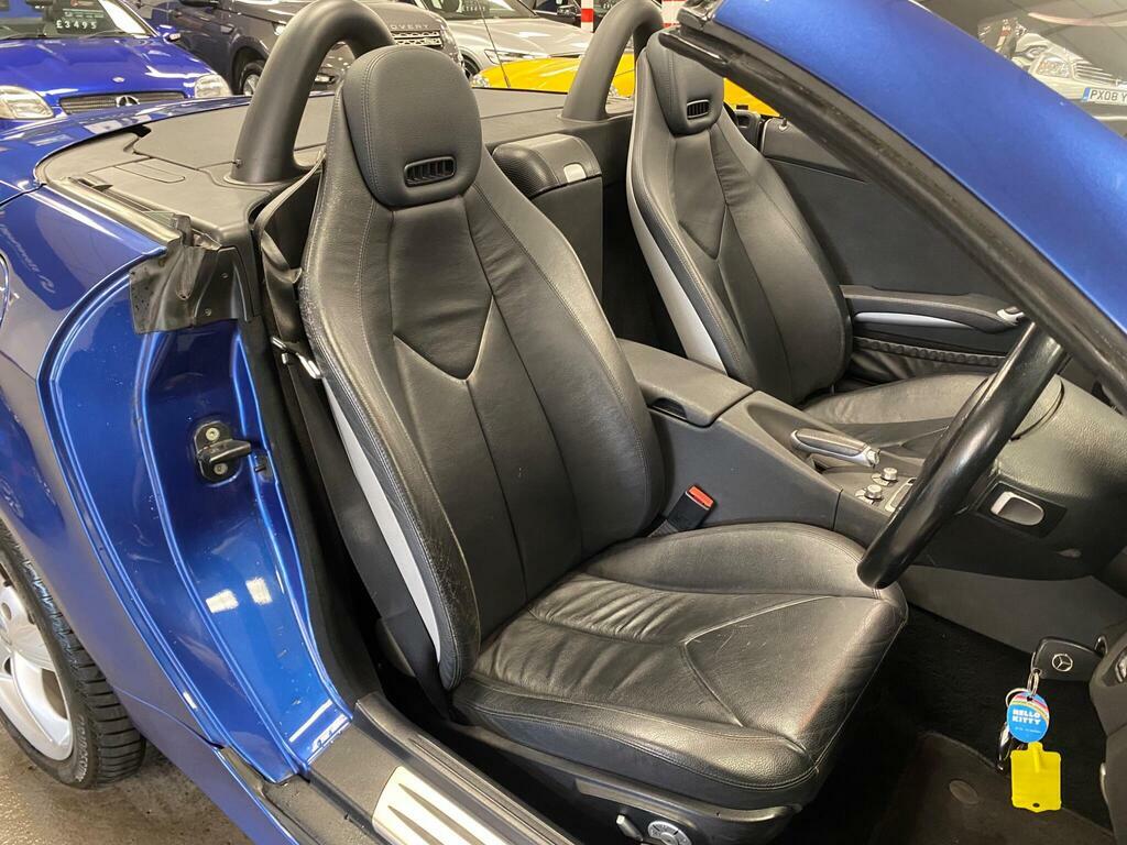 Mercedes-Benz SLK Convertible 1.8 Slk200k Tiptronic Euro 5 2004 Blue #23