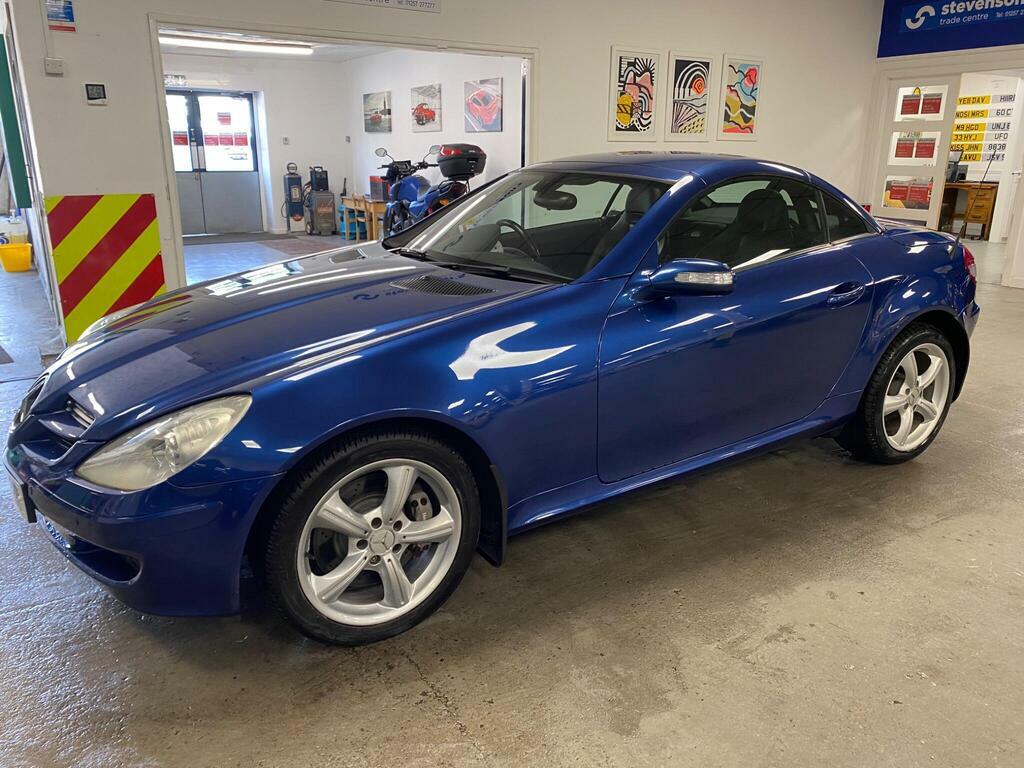 Mercedes-Benz SLK 3.5 Slk350 Blue #6