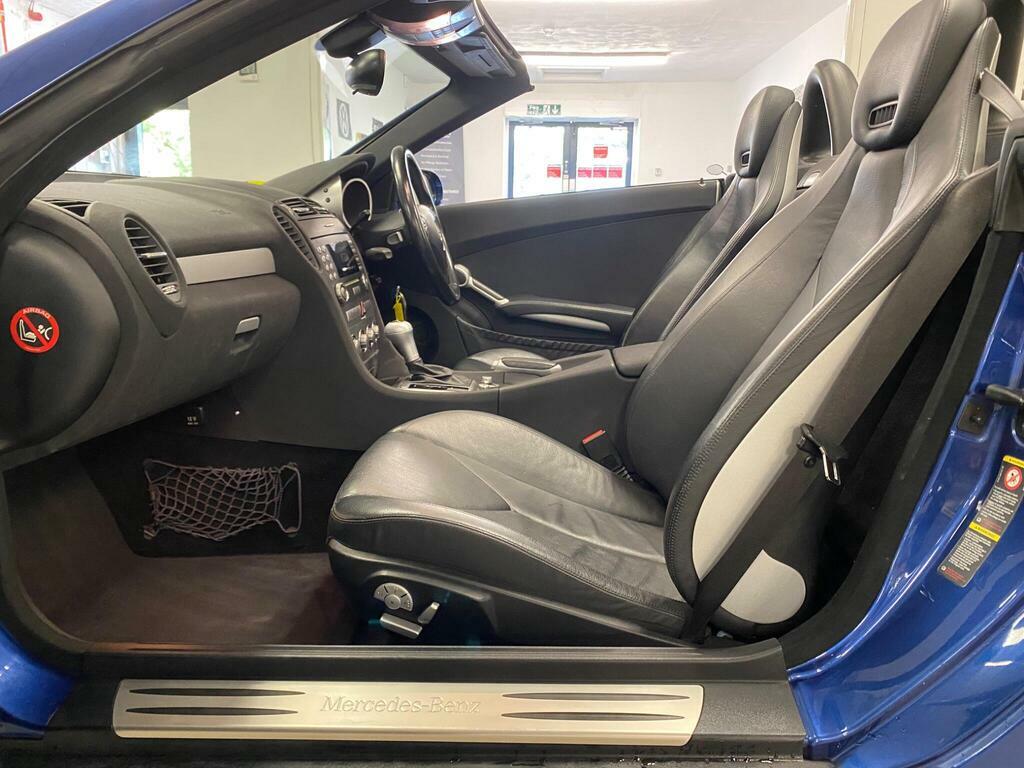 Mercedes-Benz SLK Convertible 1.8 Slk200k Tiptronic Euro 5 2004 Blue #39