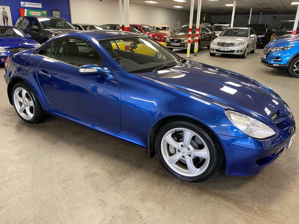Mercedes-Benz SLK Convertible 1.8 Slk200k Tiptronic Euro 5 2004 Blue #13