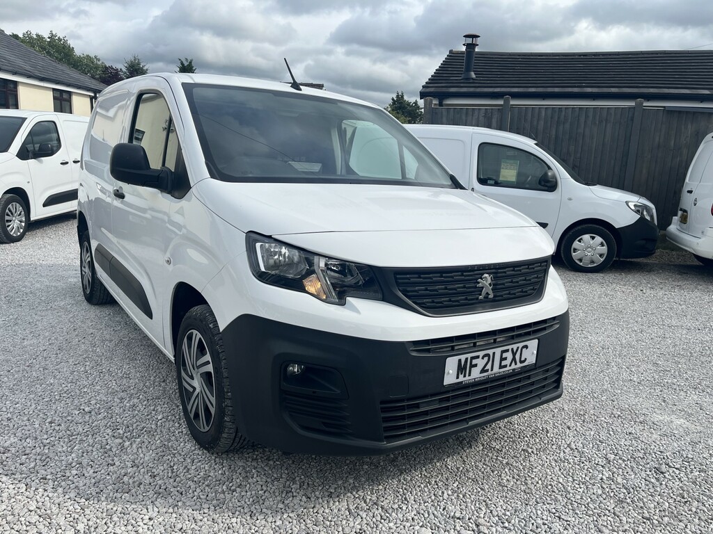 Peugeot Partner Panel Van 1.5 Bluehdi 1000 Professional 202121 White