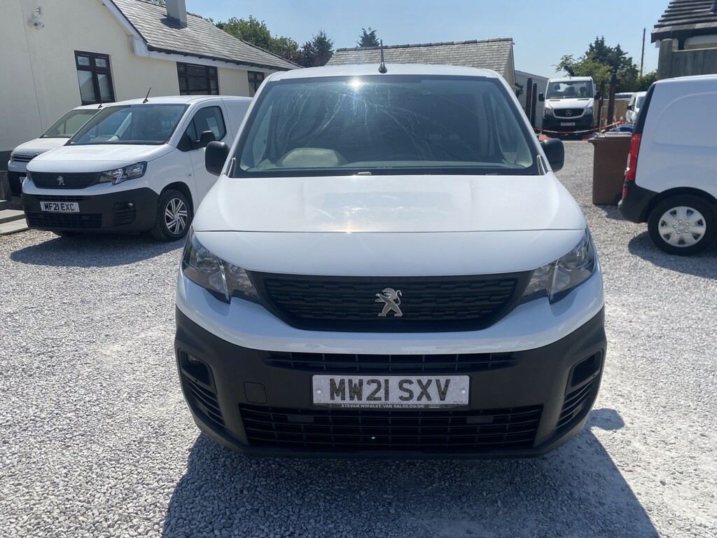 Peugeot Partner Panel Van 1.5 Bluehdi 1000 Professional 202121 MW21SXV White #4