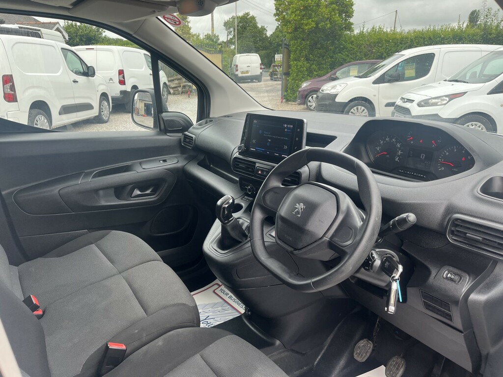 Peugeot Partner 1.5 Bluehdi 1000 Professional White #4