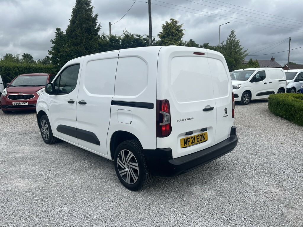Peugeot Partner 1.5 Bluehdi 1000 Professional White #6