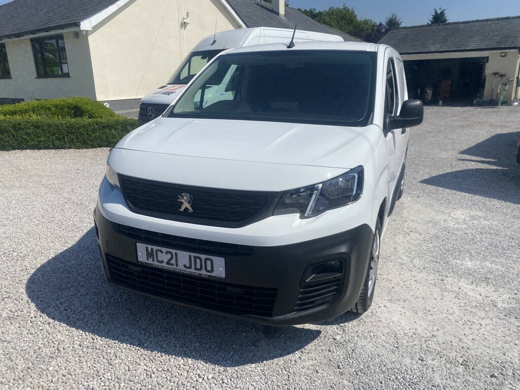 Peugeot Partner Panel Van 1.5 Bluehdi 1000 Professional 202121 MC21JDO White #5