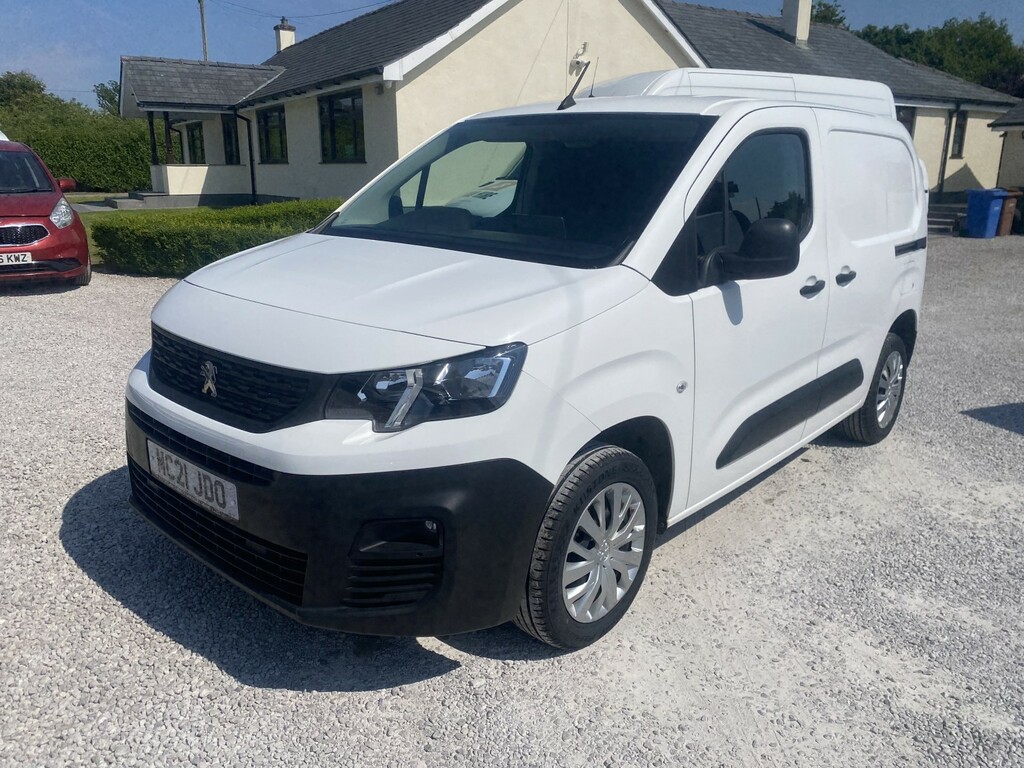 Peugeot Partner Panel Van 1.5 Bluehdi 1000 Professional 202121 MC21JDO White #6
