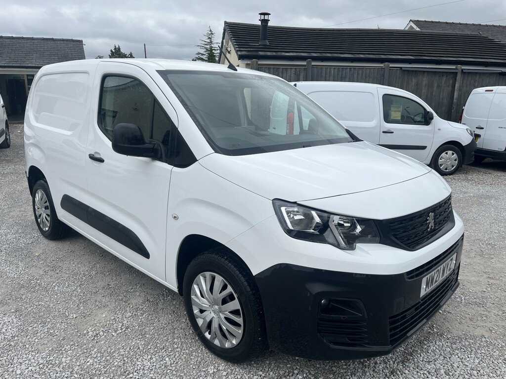 Peugeot Partner Panel Van 1.5 Bluehdi 1000 Professional 202121 MW21WYZ White